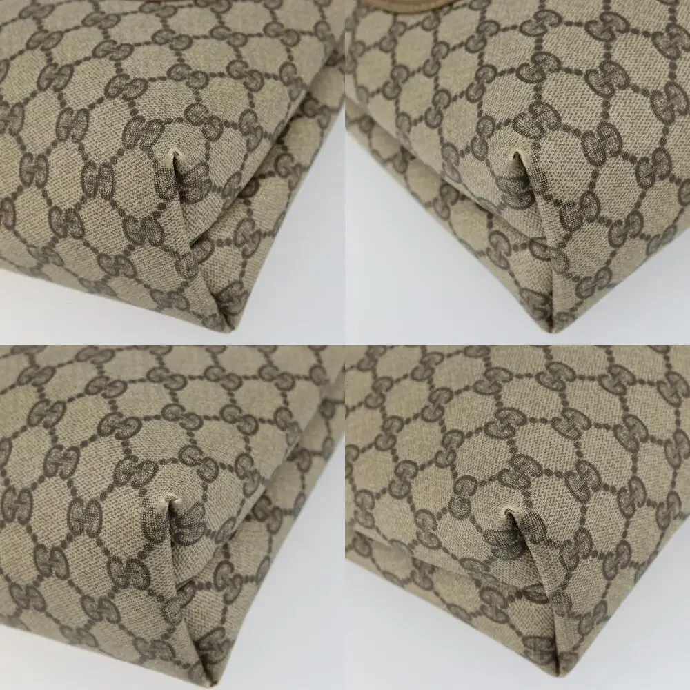 Gucci GG Supreme Web Tote Bag Beige